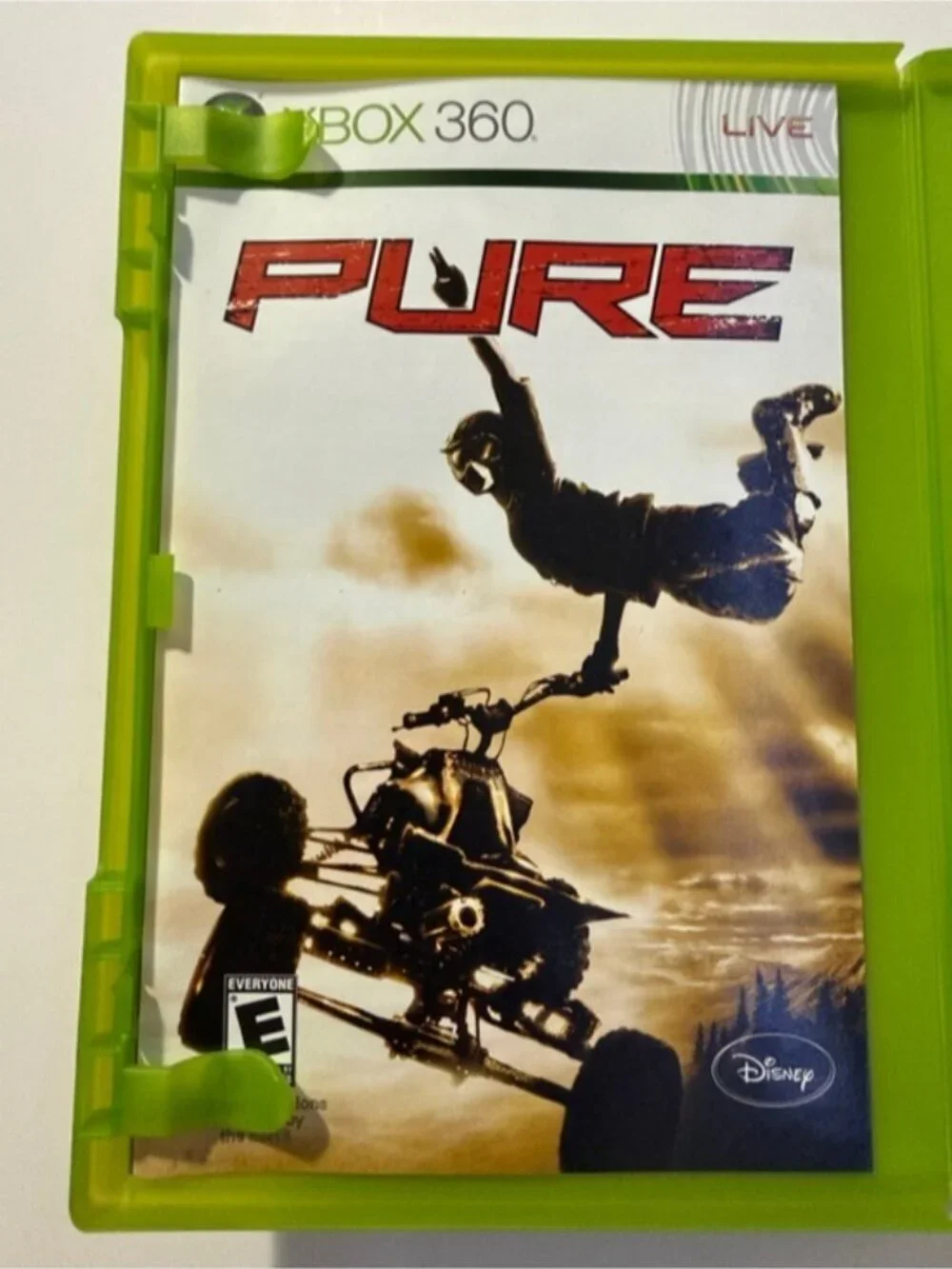 PURE Xbox 360 Game Complete w/ Case & Manual – ATV Off-Road Racing